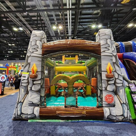 32 Ft Jurassic Explorer Obstacle Course 32 Ft Jurassic Explorer Obstacle Course