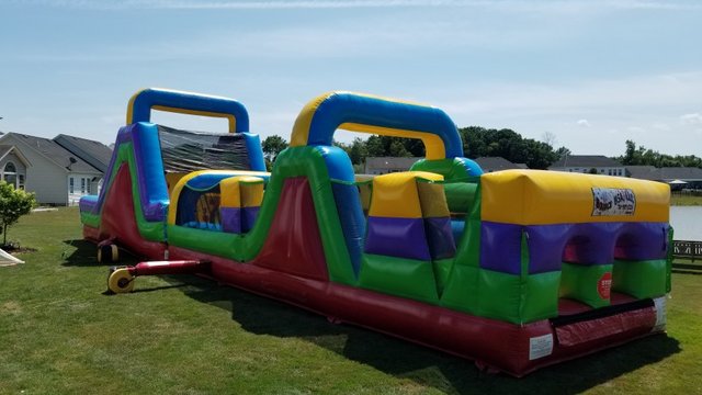 Retro and Rock Climb Obstacle Course Retro and Rock Climb Obstacle Course