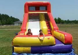 14ft yellow and red Slide