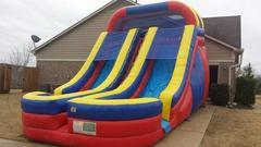 18ft dual lane waterslide 18ft dual lane waterslide