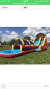 20ft beast with slip and slide 20ft beast with slip and slide