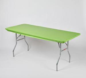 Fitted Table Cover Lime Green (Reusable) Fitted Table Cover Lime Green (Reusable)