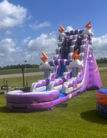 19 ft Lightning & Thunder Waterslide (pool) 19 ft Lightning & Thunder Waterslide (pool)