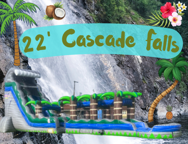           22 ft Cascade Falls (slip n slide)