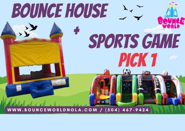 Bounce House & Sports Game Bounce House & Sports Game