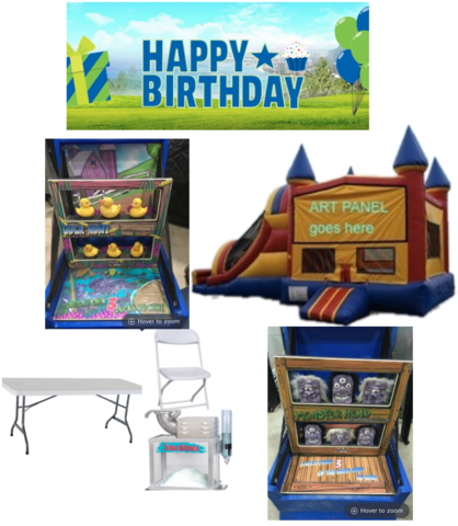 Backyard Party Waterslide Package Backyard Party Waterslide Package