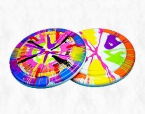Spin Art - Frisbees and Paint