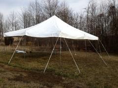20' x 20' Pole Tent 20' x 20' Pole Tent