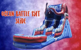 Ocean Battle 15Ft Slide