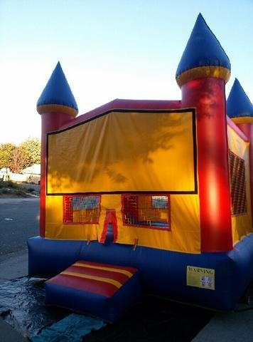 Yellow Castle Bounce House