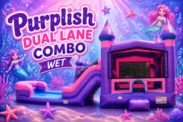 Wet Purplish Dual lane Combo Wet Purplish Dual lane Combo