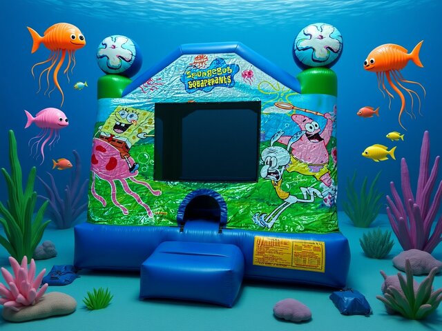Spongebob Bounce house Spongebob Bounce house