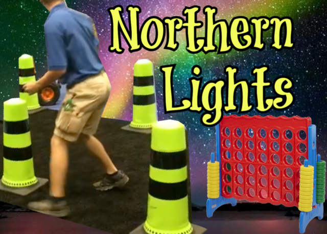 Northern Lights Family Game Night Party Package