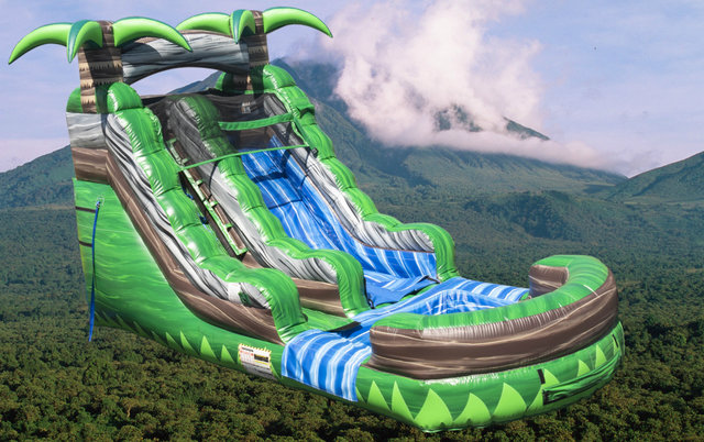 Congo Rainforest Water Slide - 15ft Congo Rainforest Water Slide - 15ft