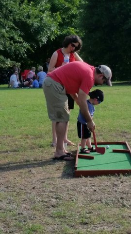 6 Hole Course of Portable Mini Golf 6 Hole Course of Portable Mini Golf
