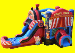 Circus Train Bounce And Slide WET
