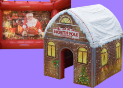 Letters To Santa Inflatable House