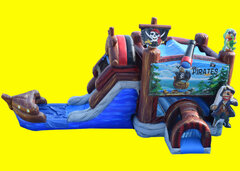 Pirate Ship Bounce And Slide WET