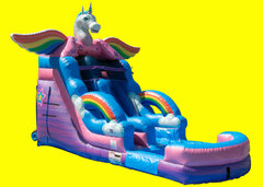 Unicorn Water Slide 16ft