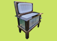 Rustic Portable Cooler Rental