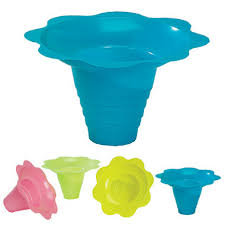Sno-Kone Plastic Flower Cups - 100 ct. Sno-Kone Plastic Flower Cups - 100 ct.