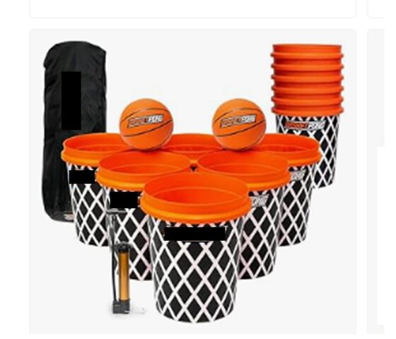 Backyard Pong with Basketballs Backyard Pong with Basketballs