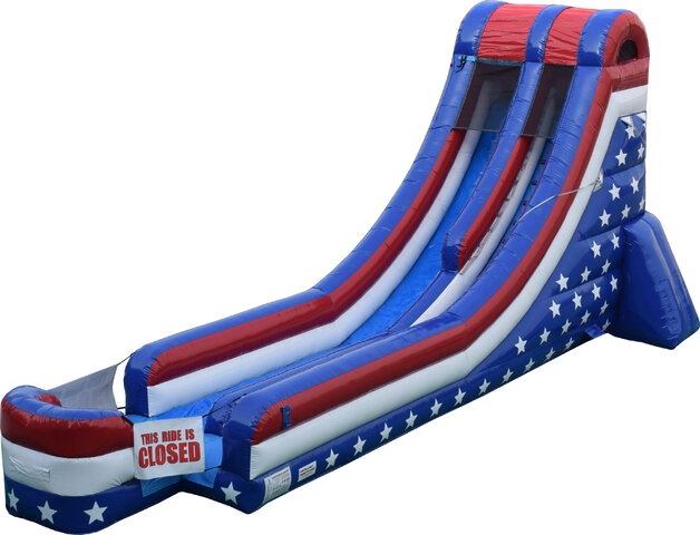 18 ft Stars & Stripes Water Slide 18 ft Stars & Stripes Water Slide