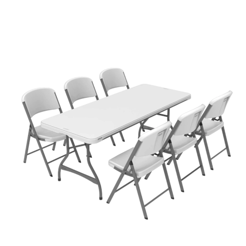 1 Table and 6 Chairs