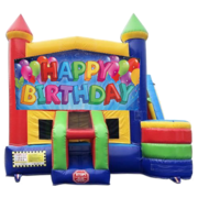 Happy Birthday Castle Combo With Side Slide