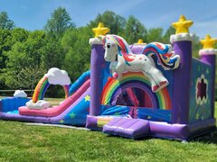 Unicorn Bounce and Slide Combo