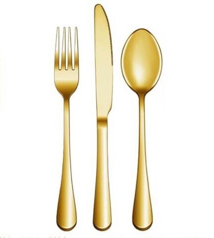 Gold Flatware Set All Inclusive Gold Flatware Set All Inclusive