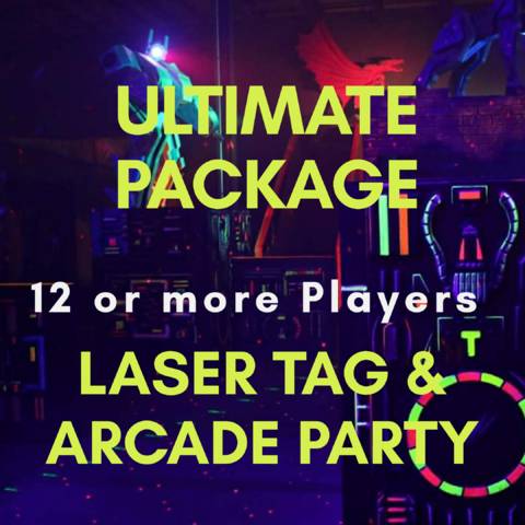 Ultimate Laser Tag & Arcade Party -12- 14 Players Ultimate Laser Tag & Arcade Party -12- 14 Players