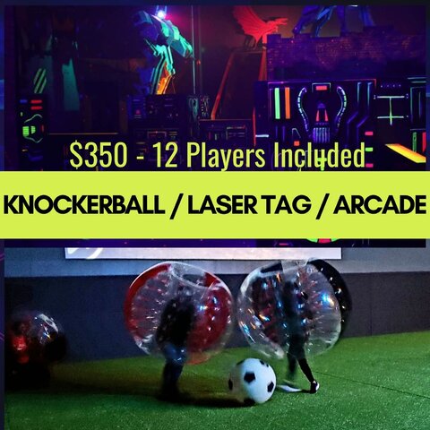 Knockerball , Laser Tag Arcade Party Knockerball , Laser Tag Arcade Party