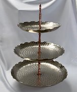 Hammered Copper Collection: 3-Tier Display