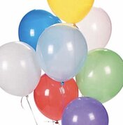 12" Balloons, Helium, Color Specified in Notes (ea)