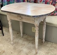 Shabby Chic Table: Approx. 25" x 35"