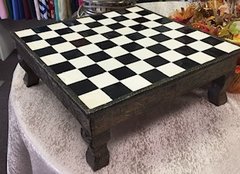 Checkerboard Display, 19"x19"x7"H