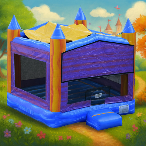 14Ft Modular Bounce House Marble 14Ft Modular Bounce House Marble