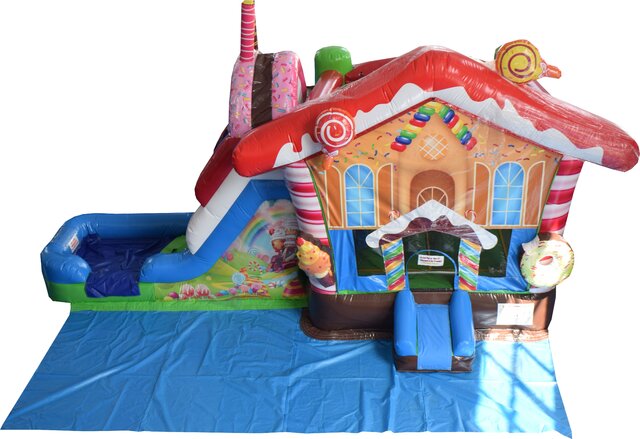 Candy House Jump and Slide Candy House Jump and Slide