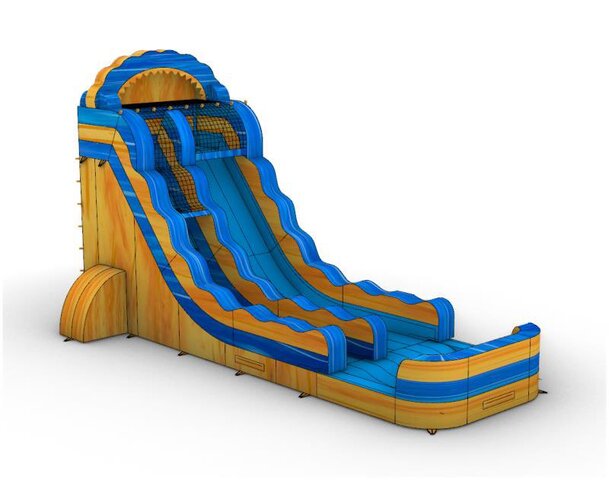 20' Lava Falls Single Wet Slide 20' Lava Falls Single Wet Slide