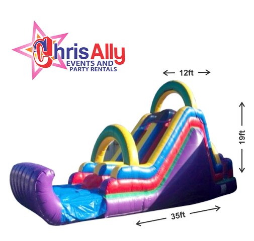 Rainbow 18' Dry Slide Rainbow 18' Dry Slide