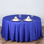 Round Tablecloth 120" Royal Blue