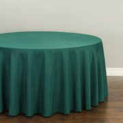 Round Tablecloth 120" Polyester Hunter Green