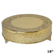 Gold Cake Stand 18'