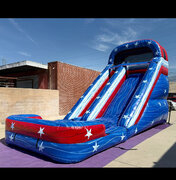 18’ red white and blue