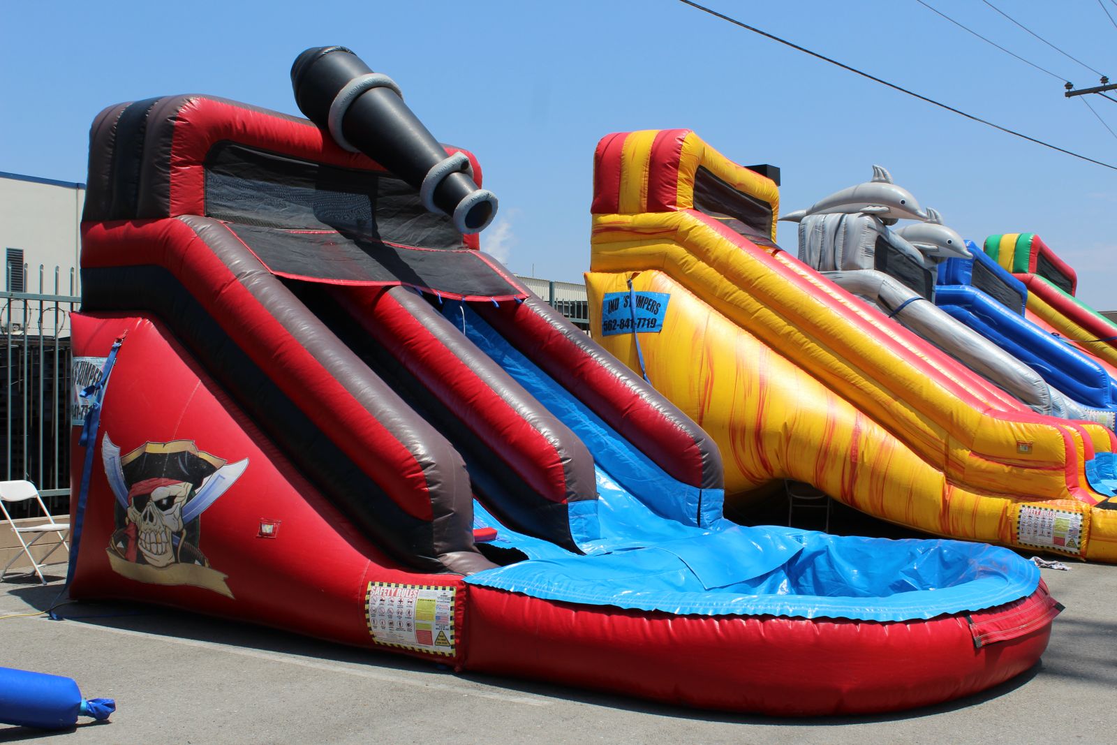 pirate inflatable water park