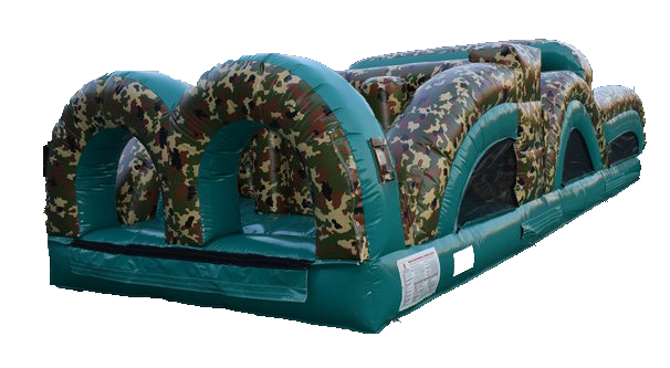 30' Boot Camp Camo Obstacle Course 13'x30' 30' Boot Camp Camo Obstacle Course 13'x30'