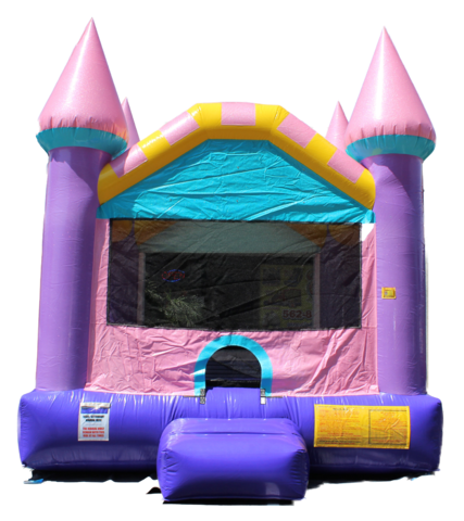 Pink Glitter Castle Jumper 13'x15' J311 Pink Glitter Castle Jumper 13'x15' J311