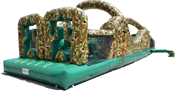 35' Boot Camp Camo Obstacle Course 13'x35' 35' Boot Camp Camo Obstacle Course 13'x35'