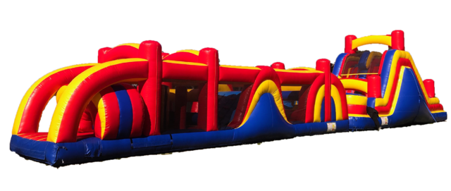 68' Super Obstacle Course 13'x60' 68' Super Obstacle Course 13'x60'
